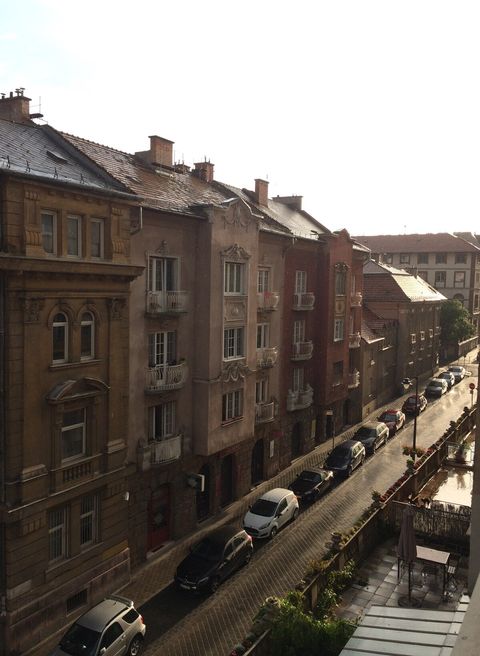 The Keleti Károly street