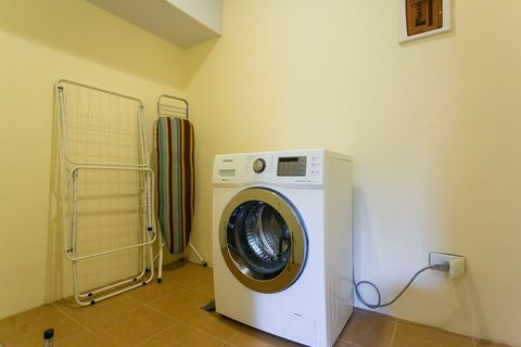 Washing machine drying rack