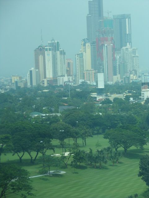 View over Manila Golf & Country Club