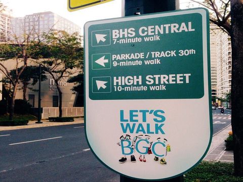 A short walk to BGC attractions