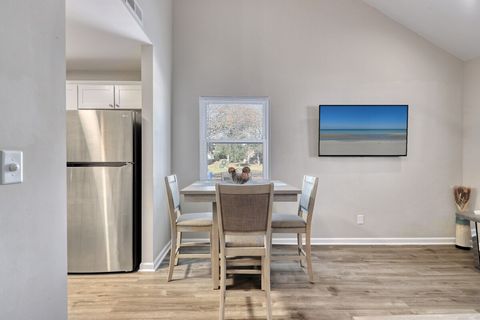 Bright space perfect for enjoying meals or planning adventures!