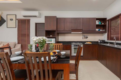 Modern fully-equipped kitchen