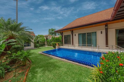 Private pool with loungers