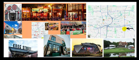 Easy distance from East Atlanta's neighborhood favorites. 
