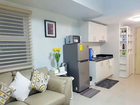 Open plan living area