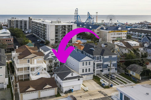 1 block to boardwalk and beach