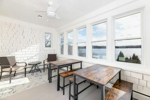 Relax or chat or eat with a view that doesn't let you forget you're on vacation!