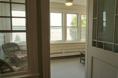 From the King bedroom (note new furniture out there shown in other pics)