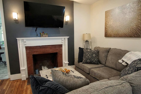 Such comfortable sofa to spread out on.