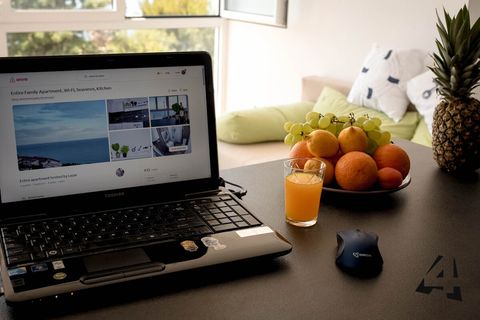 Great place for workation. Freelance from apartment A4. 