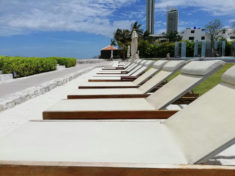 Beachfront Seating is available as well