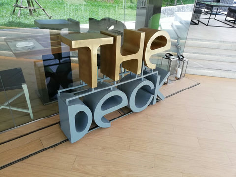 The Deck is the Ground Floor Restaurant