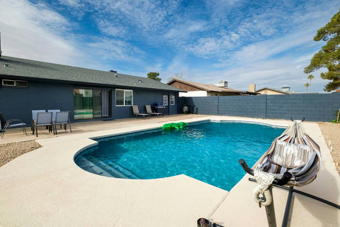 Enjoy the pool and propane grill.  Please note this space is shared with the main house.