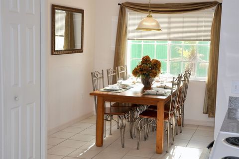 The Dining Area off the kitchen. More seating is at the breakfast bar.