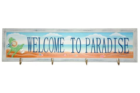 This sign outside the 4th bedroom, sums up our very first review! It's true!