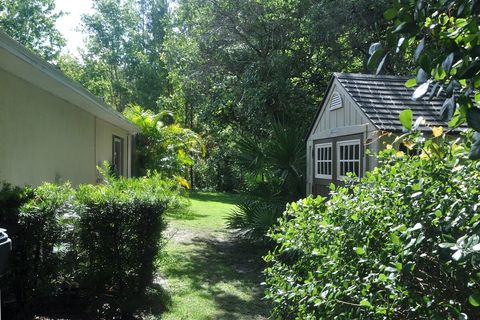 The pure virgin Florida forest of our conservation subdivision surrounds you! 