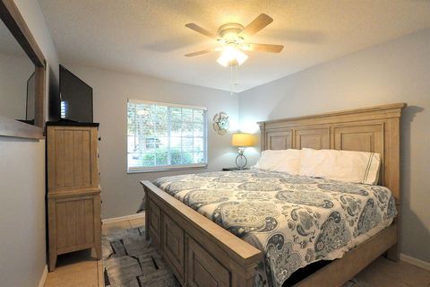 The front bedroom features a king size bed and 43" TV!