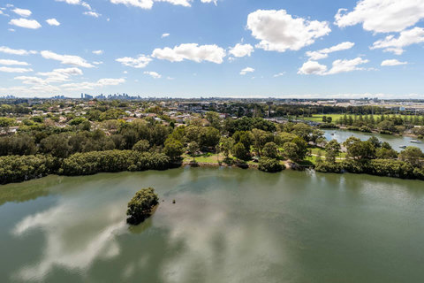 Enjoy breathtaking views stretching from tranquil waterways to Sydney's iconic city skyline.