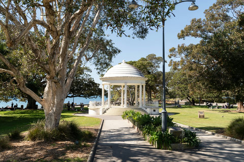 Take a leisurely stroll through Balmoral Reserve and admire the charming heritage rotunda surrounded by leafy parkland