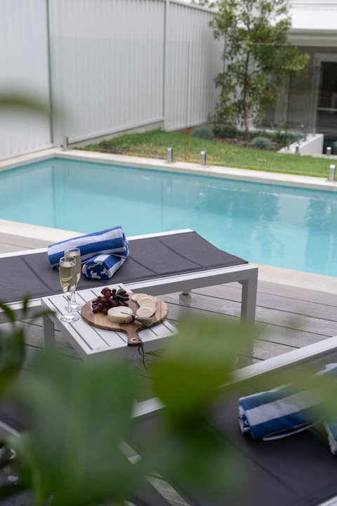 Unwind poolside with sun lounges, refreshing swims and your own private outdoor oasis.