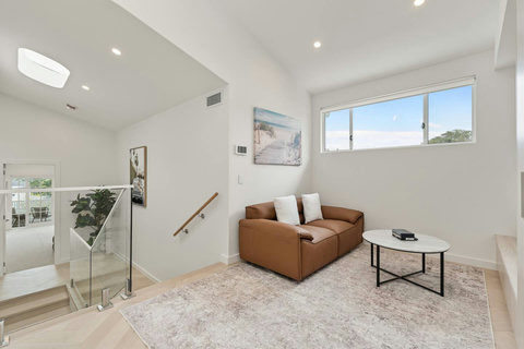 Separate media room offering the perfect retreat for movie nights and quiet relaxation.