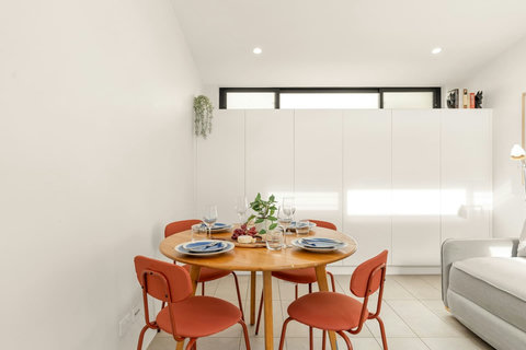 Gather around the dining table for breakfast, dinner or an evening of conversation.
