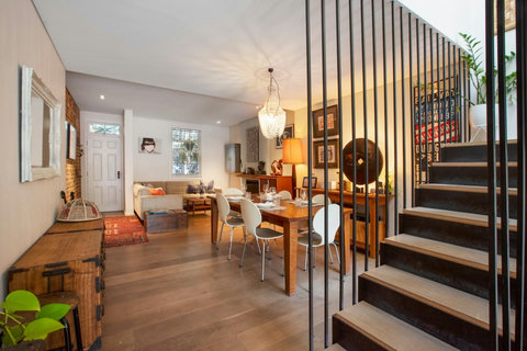 Open-plan living and dining area with plenty of room to settle in and enjoy time together