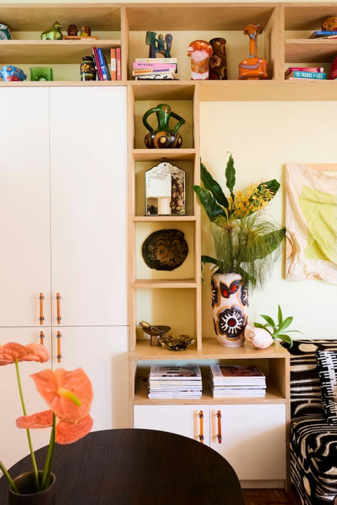 Every corner has something to discover, from curated books and artwork to beautifully chosen decorative pieces