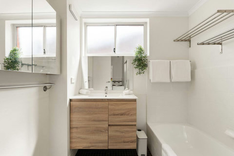 Enjoy the flexibility of a full-size bath, perfect for a relaxing soak after a day out