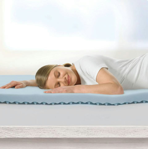 Enhance your beauty sleep with a luxurious memory foam mattress topper, ensuring a restorative and rejuvenating rest.
