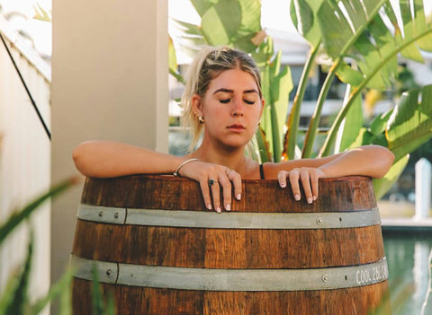 Rejuvenate in our Oak Barrel Cold Plunge baths, soak for ultimate health, or even compete with your co-workers/friends to see who can stay in the longest (need 1-week advance notice to be set up. You order Ice from Instacart - normally 2h delivery).