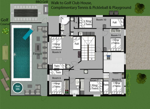 Explore the Disney Mansion Floorplan - Second Floor - Unraveling more luxury and enchantment.