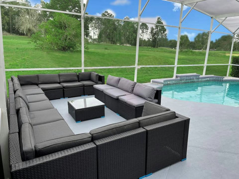 Spacious Outdoor Seating - Relax and unwind in our generous outdoor seating area.