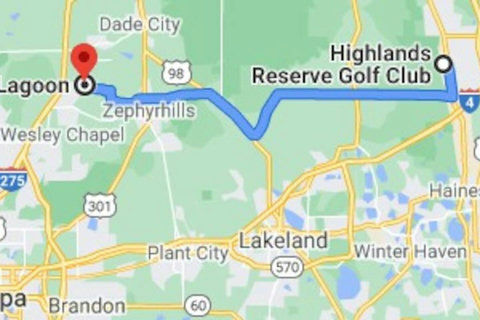 Discover the Beauty of Wesley Chapel's Lagoon - A tropical paradise just 49 miles or minutes away for unforgettable fun with loved ones.