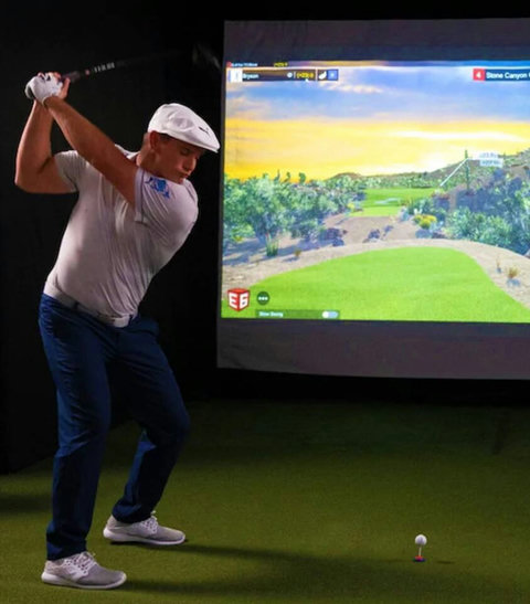 Your Exclusive Golf Studio - Experience pro-level practice with Bryson DeChambeau & Bubba Watson's Golf Launch Monitor & Simulator. Pre-book with a deposit, at least 3 weeks before your stay.
