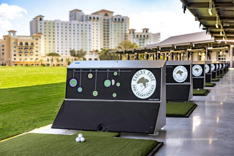 Unlimited golf for up to six players from $25 at TopTracer only about 6 miles from our DisneyMansion & DisneyEstate. Saturdays & Sundays from 11AM to 3PM, offering fun and incredible menu elevated classics. (based on availability & terms apply)