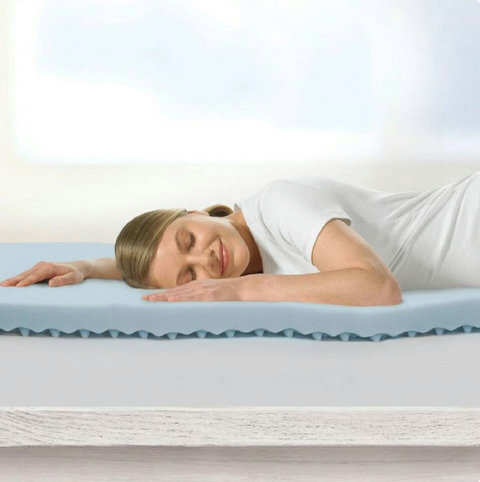 Enhance your beauty sleep with a luxurious memory foam mattress topper, ensuring a restorative and rejuvenating rest.