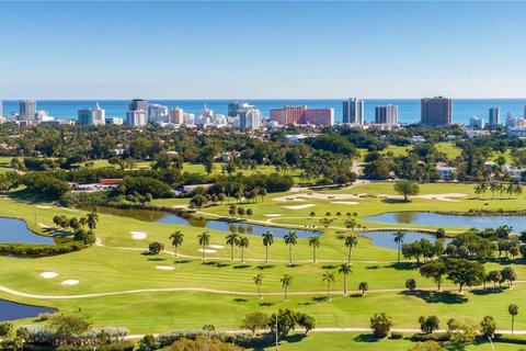 Miami Beach Golf Club with power walking distance of the beach. 