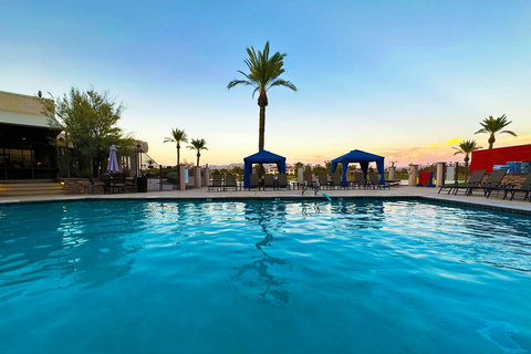 Enjoy full access to the Resort Restaurant, Bar, & Heated Pool just 100 yards away from villa. Plus, unwind in your private hot tub with an exotic fireplace for breathtaking Arizona Mountain sunsets at our ScottsdaleResortVillas - ScottsdaleGolfVilla