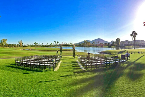 Save your special memories, experiences, and moments at our private villa in this beautiful setting! Our private villa can be seen in this photo in the background on the other side of the lake in McCormick Ranch in the heart of Scottsdale. 