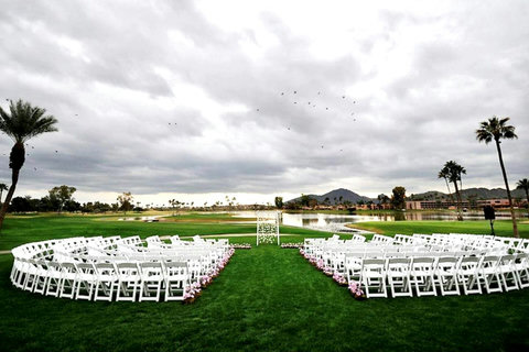 Save your special memories, experiences, and moments at our private villa in this beautiful setting! Our private villa can be seen in this photo in the background on the other side of the lake in McCormick Ranch in the heart of Scottsdale. 