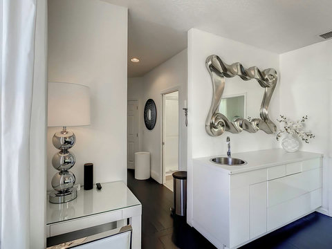 Modern elegance at its finest! Our chic home showcases a contemporary design for a stylish and luxurious stay.