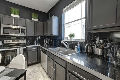 Enjoy modern kitchen fully equipped with state-of-the-art appliances for your culinary adventures.
