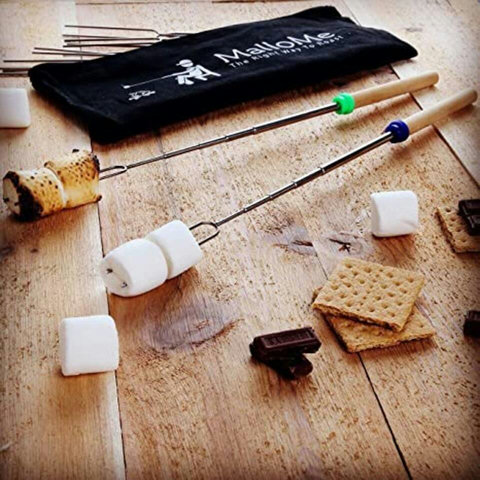 Gather 'round the fire! Enjoy marshmallow roasting with provided sticks on your private firepit on patio. A cherished activity among families and friends, creating cherished memories in the warmth of the evening.
