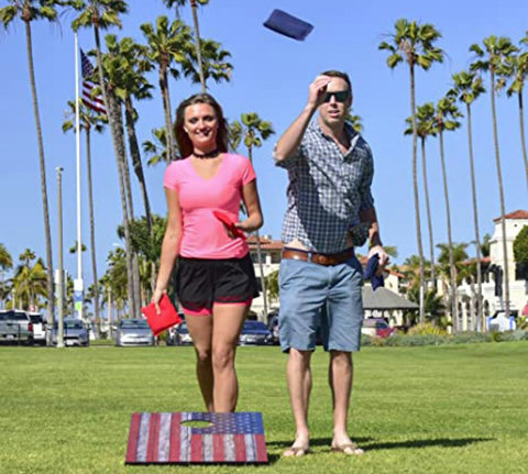 Experience the All-American fun with our Cornhole game. Play it in the garden or carry it to the park. Cornhole is a very popular game which is perfect for socializing, or competing, or entertaining your friends and family after dinner.

