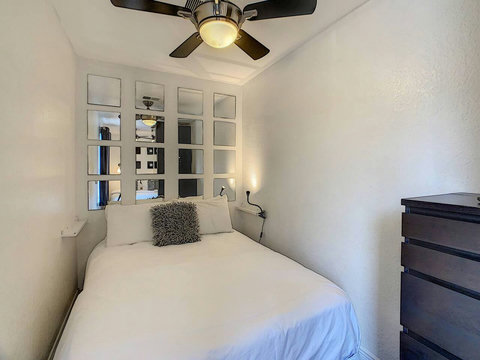 One Full size Bed

