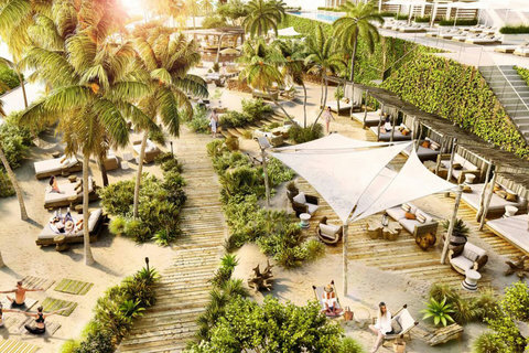 Walk, bike, or ride to South Beach's Lincoln Road, Convention Center & BEACH at Collins Park or Lummus Park Beach with wonderful full service beach resort chairs-, umbrellas and enjoy this 1BEACH CLUB with South Beach beachfront dining & bar
