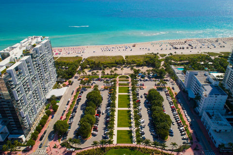 Enjoy a power walk or use daily free complimentary rides from home to South Beach's Lincoln Road Convention Center & the closest finest BEACH at Collins Park with excellent full-service beach resort chairs-, umbrellas-, and canopy rentals. 