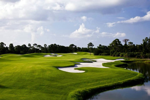 Immerse yourself in the brilliance of Tom Fazio's design at Ryder Course, a golfer's paradise just outside our home.
