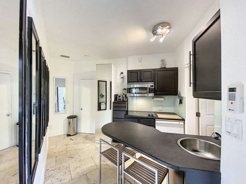 Extra kitchenette minibar

